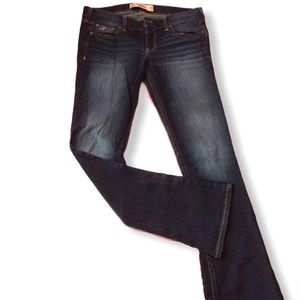 Dark-wash, Bootcut Jeans